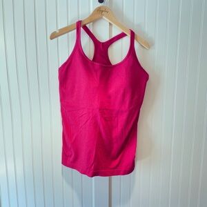 Lulelemon Ebb To Street Tank *Light Support B/C (Passionate Pink) 14
